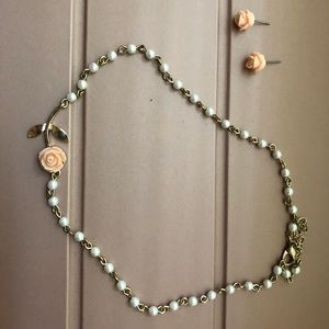 Necklace and earring set (LAUREN CONRAD)